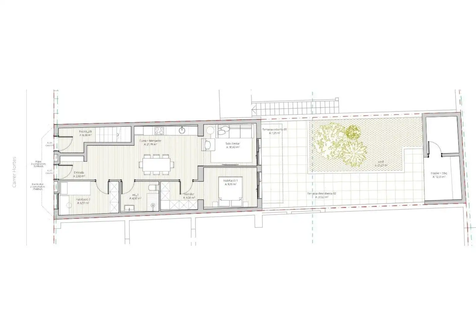 Ground floor for sale in Figueres  with Private garden, Terrace and Storage room