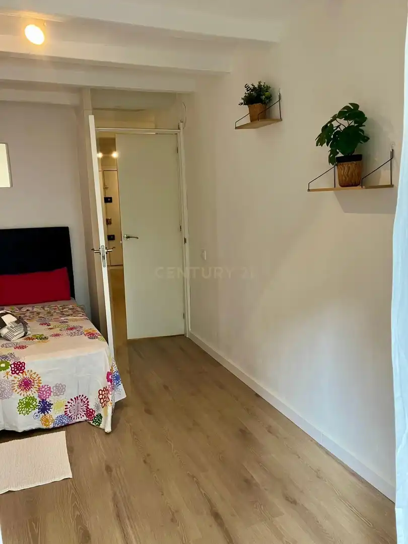 Schlafzimmer von Wohnungen zur Miete in Barcelona mit Klimaanlage