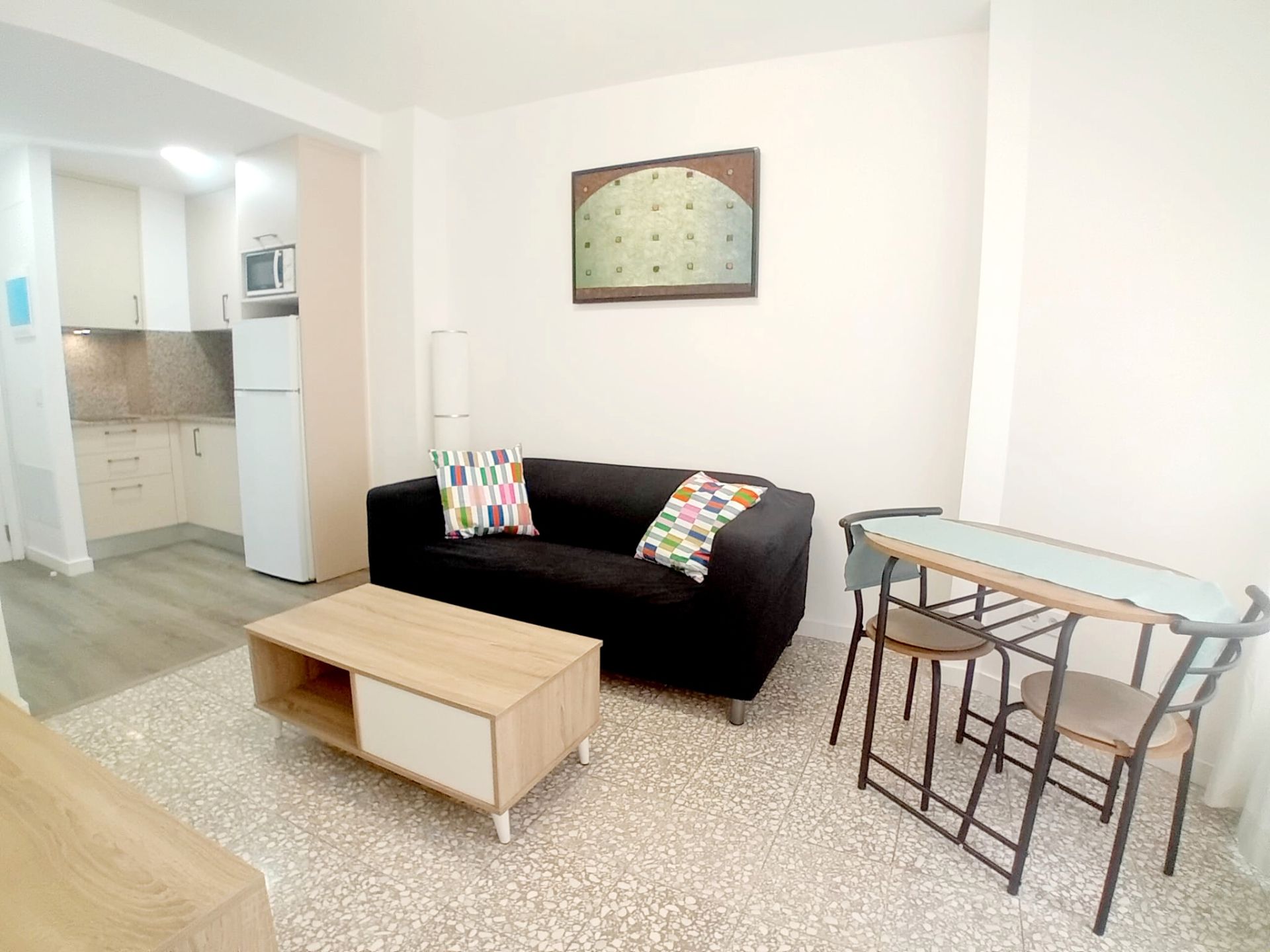 Living room of Apartment to rent in Las Palmas de Gran Canaria  with Furnished, Washing machine and Microwave