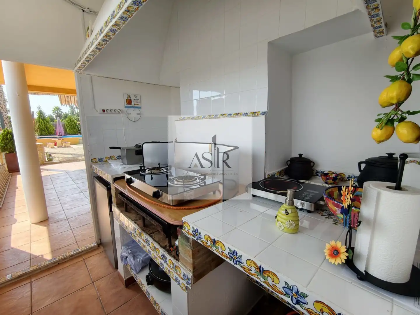 Cocina de Casa o chalet en venta en Manuel con Terraza, Trastero y Piscina