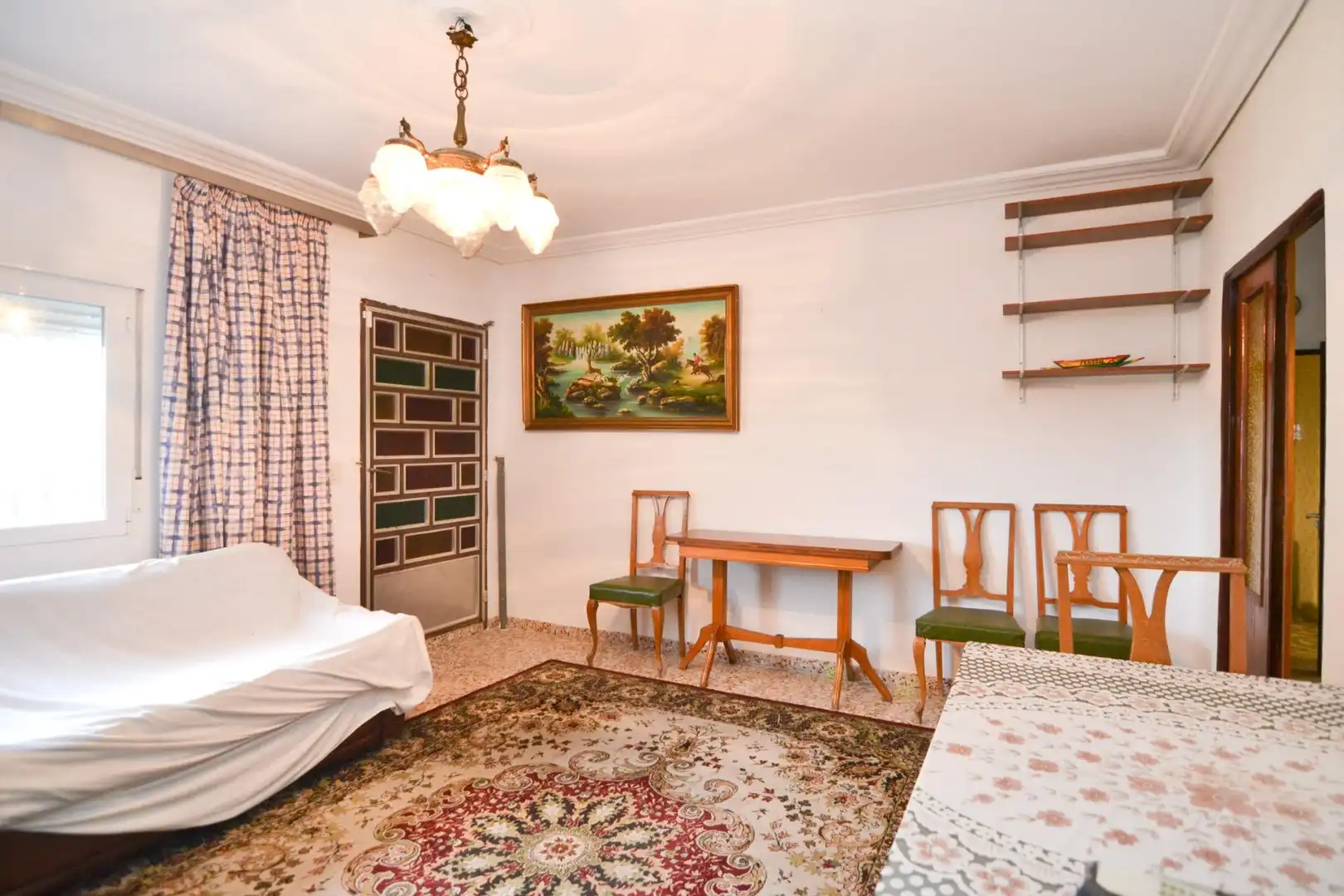 Sala de estar de Casa o chalet en venta en Escalona con Jardín privado, Terraza y Trastero