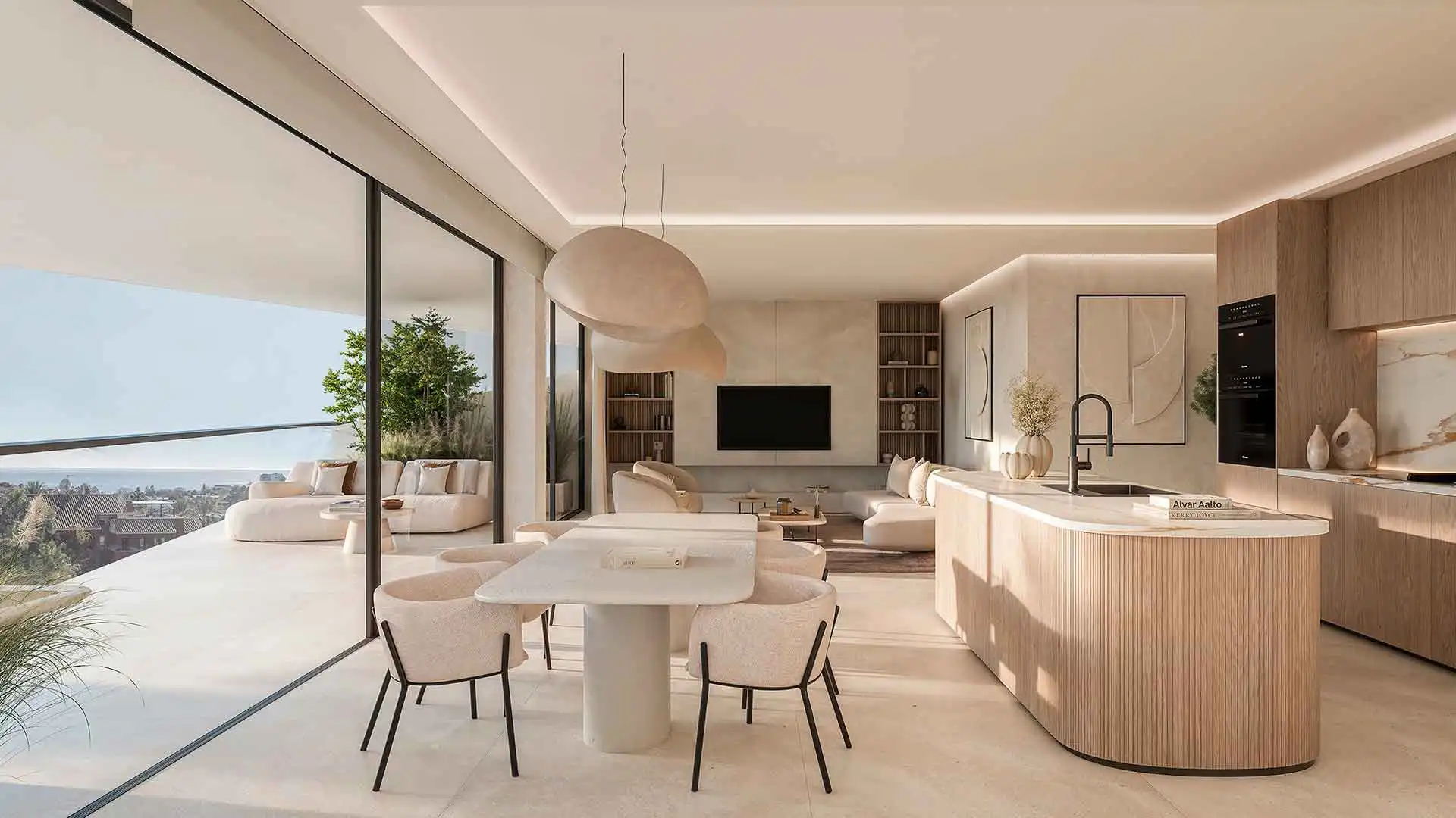 Living room of Apartments for sale in Benamara - Atalaya