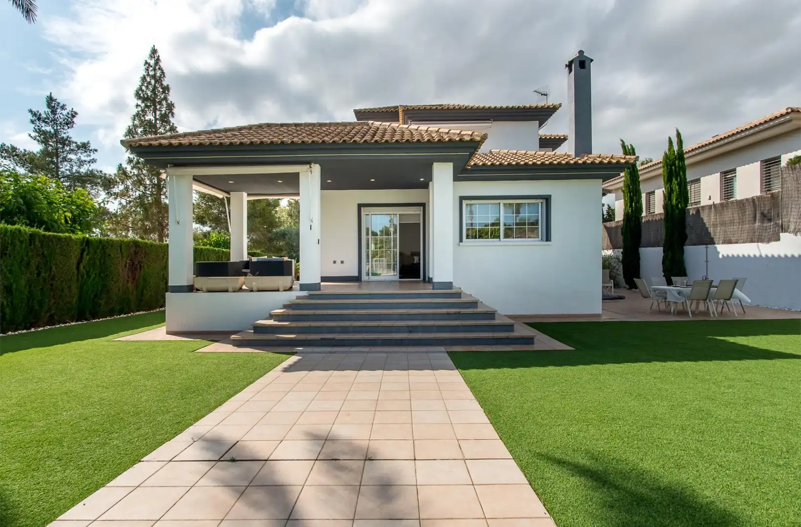 Vista exterior de Casa o chalet en venta en Molina de Segura con Aire acondicionado, Calefacción y Jardín privado