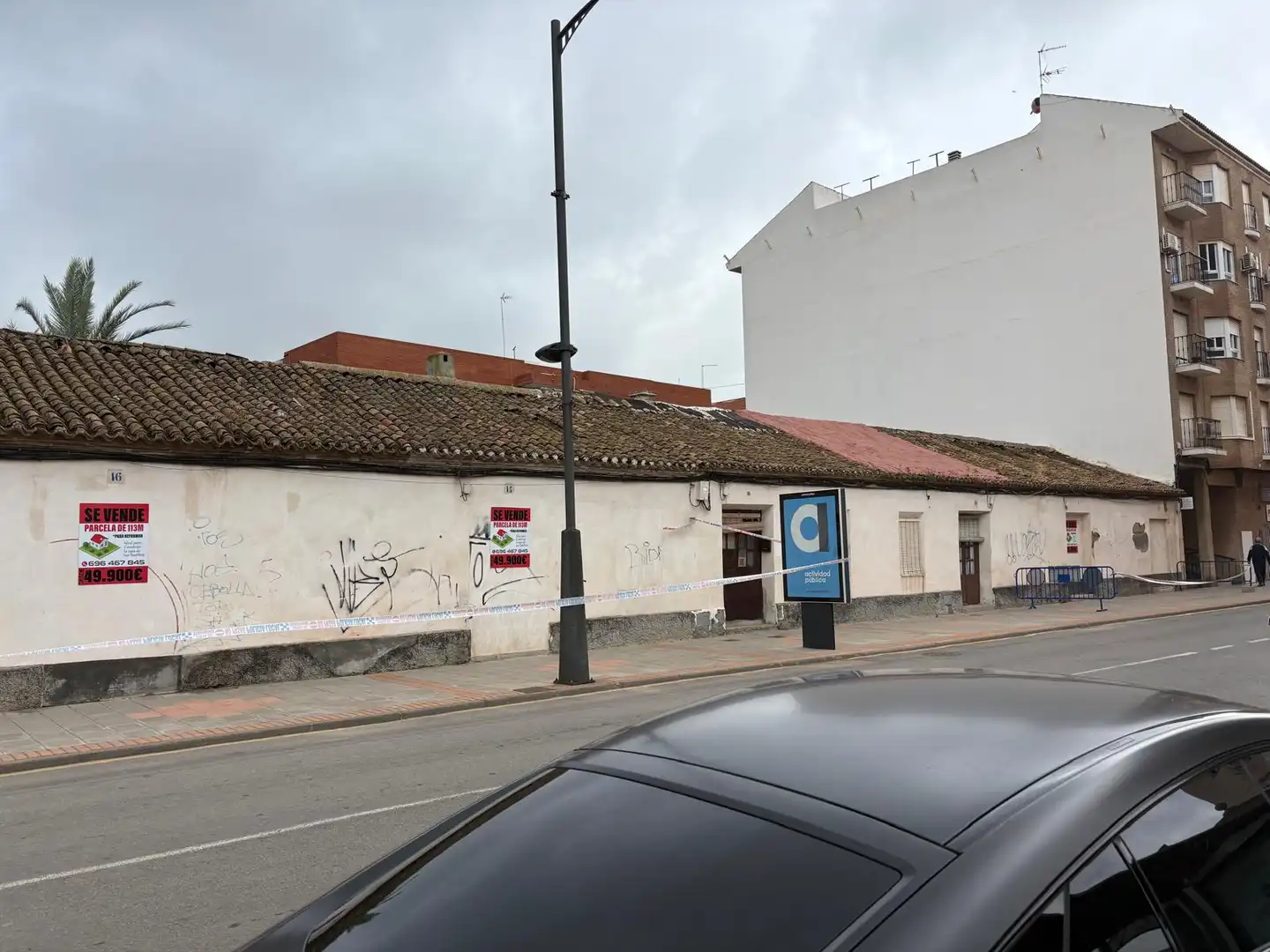 Vista exterior de Casa adosada en venta en La Unión