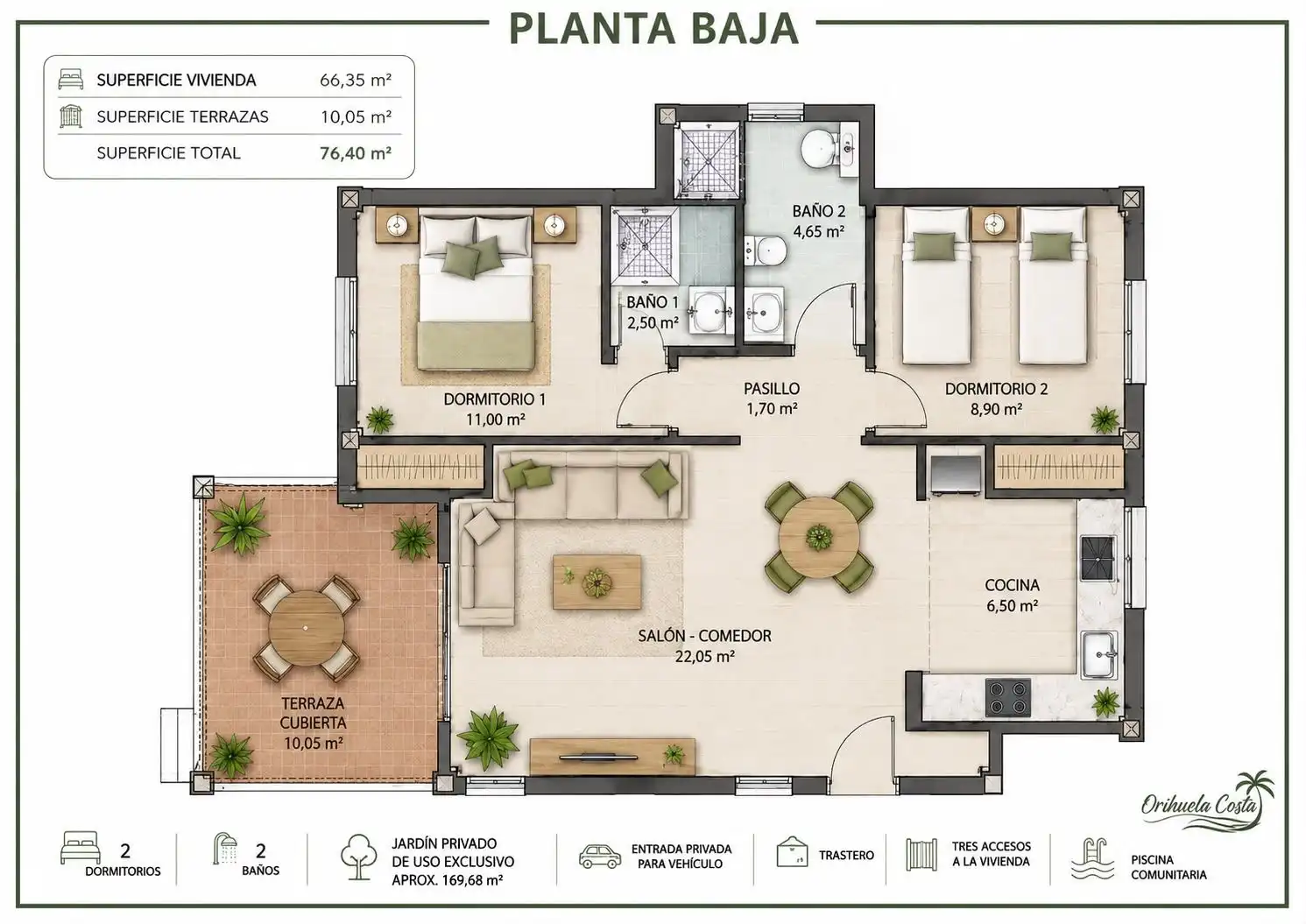 Adossat amb jardí en venda a Calle Cabo Ortegal, imagen 28
