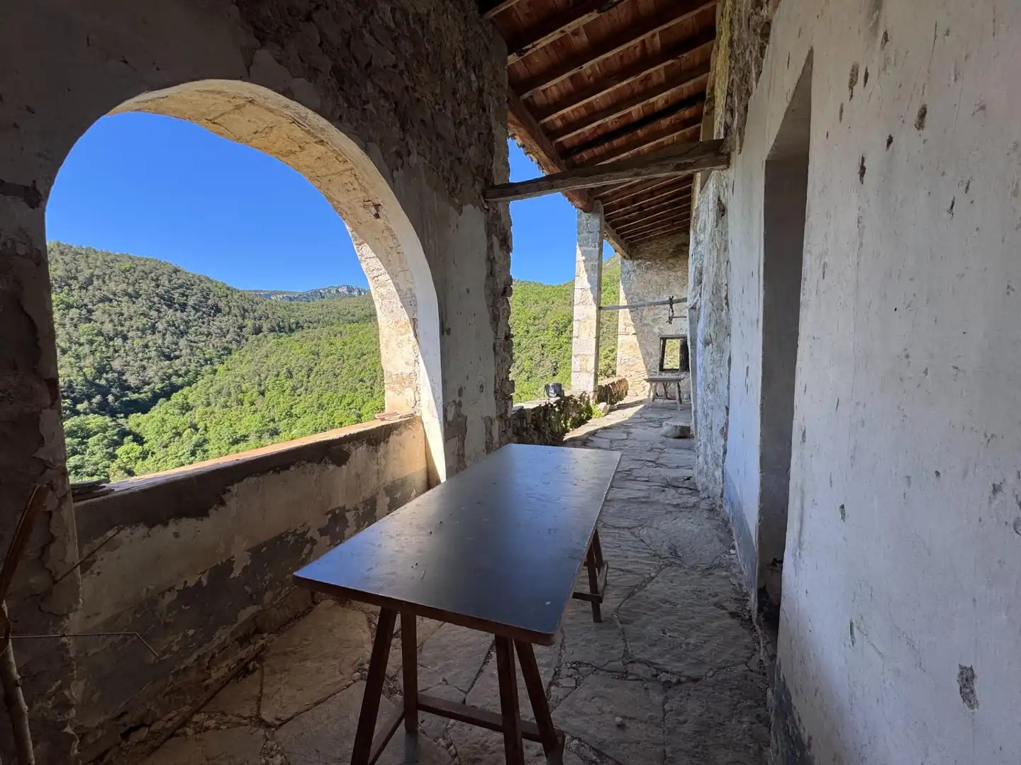 Terraza de Finca rústica en venta en Albanyà con Jardín privado, Terraza y Trastero