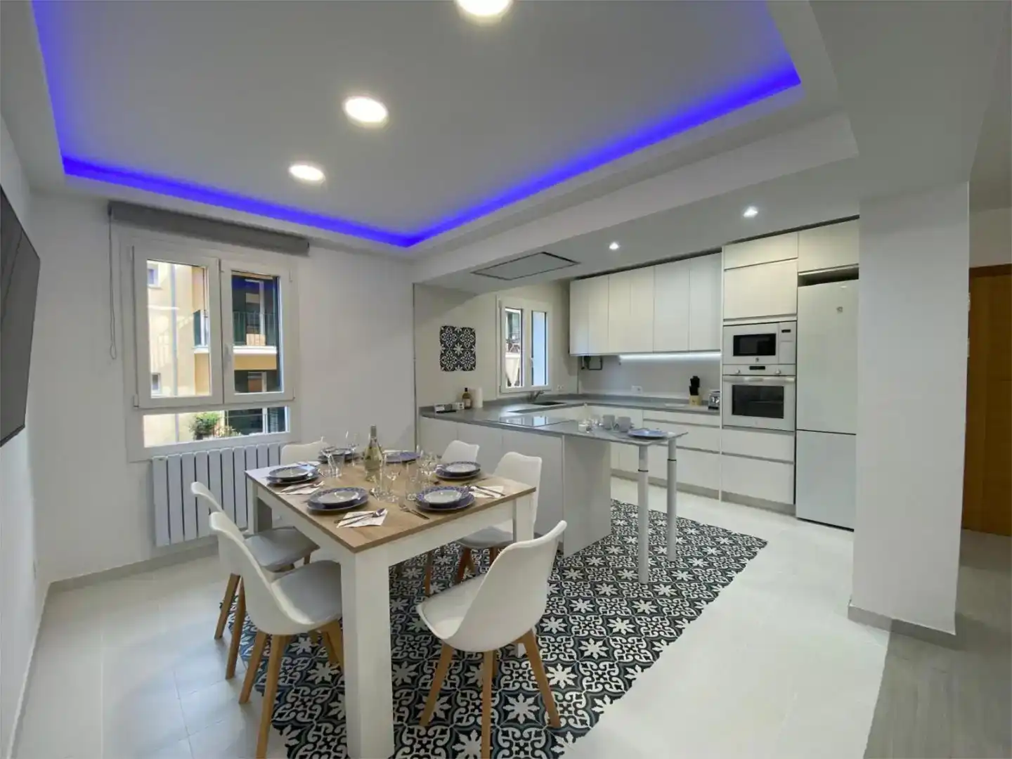 Cocina de Piso de alquiler en Sóller con Aire acondicionado, Amueblado y Balcón