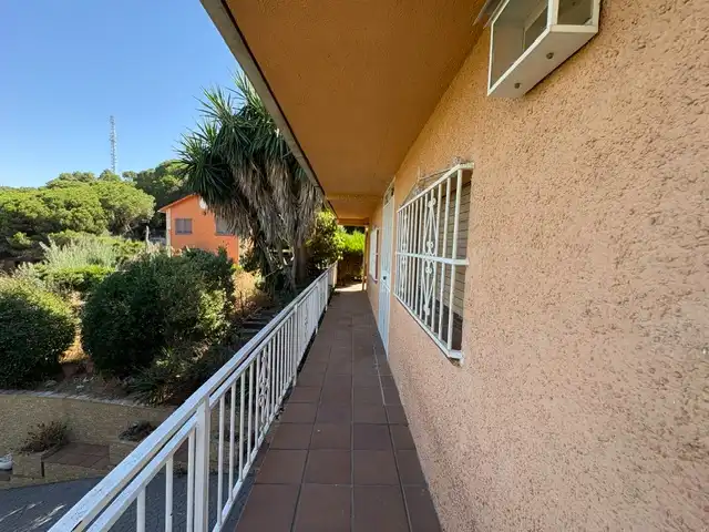 Vista exterior de Casa o chalet en venta en Vilanova del Vallès con Jardín privado, Terraza y Balcón