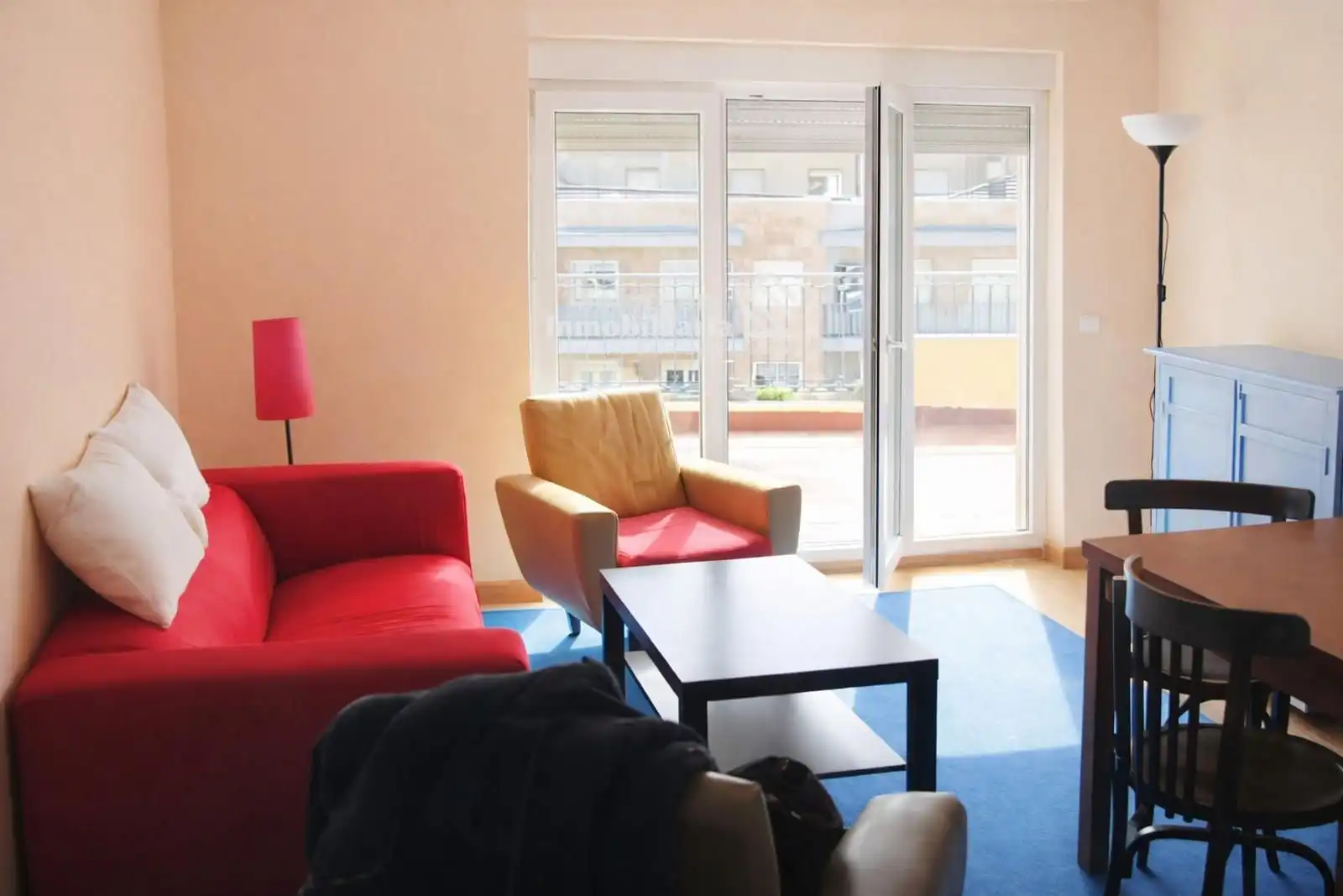 Living room of Attic for rent in Salamanca  with Heating, Terrace and Furnished