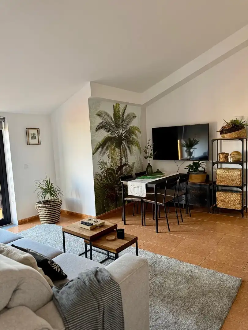 Sala de estar de Ático de alquiler en Telde