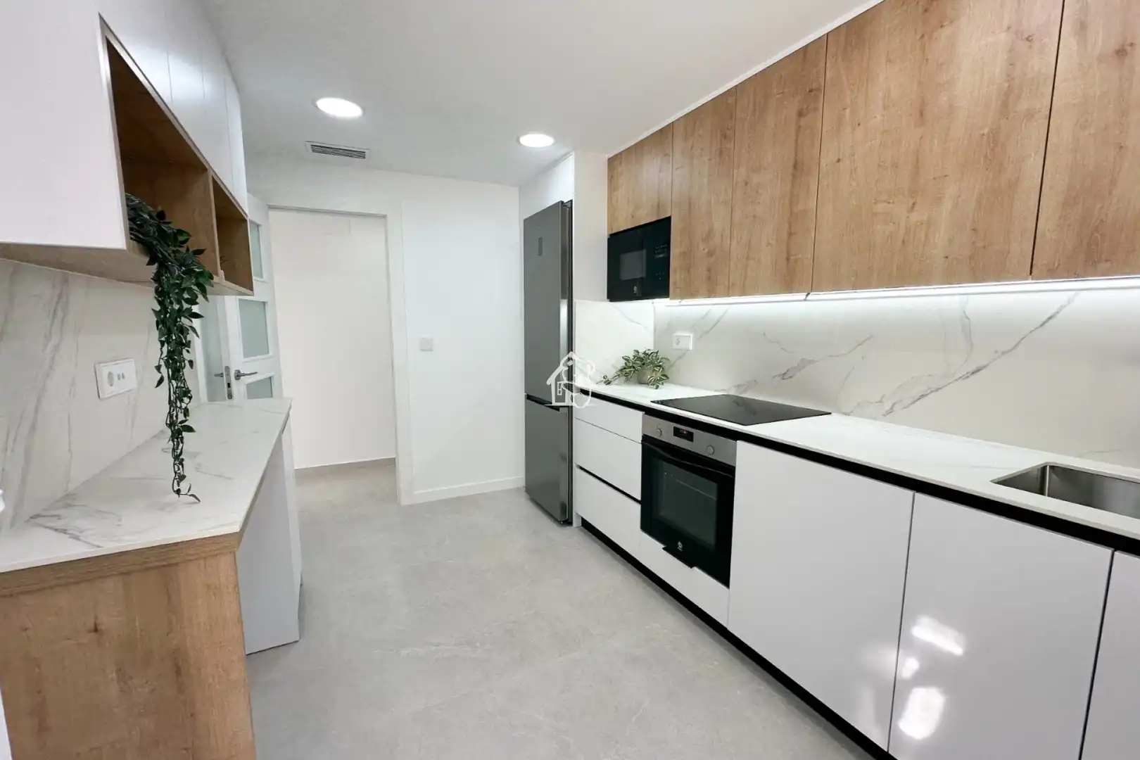 Cocina de Apartamento en venta en Benejúzar con Aire acondicionado, Terraza y Horno