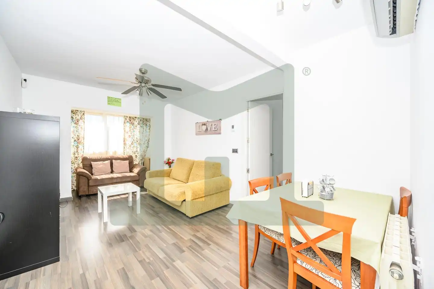 Sala de estar de Piso en venta en Leganés con Aire acondicionado y Balcón