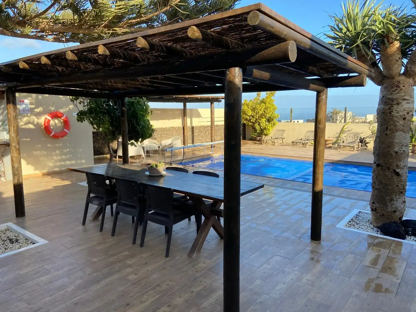 Terraza de Casa o chalet en venta en Tías pueblo