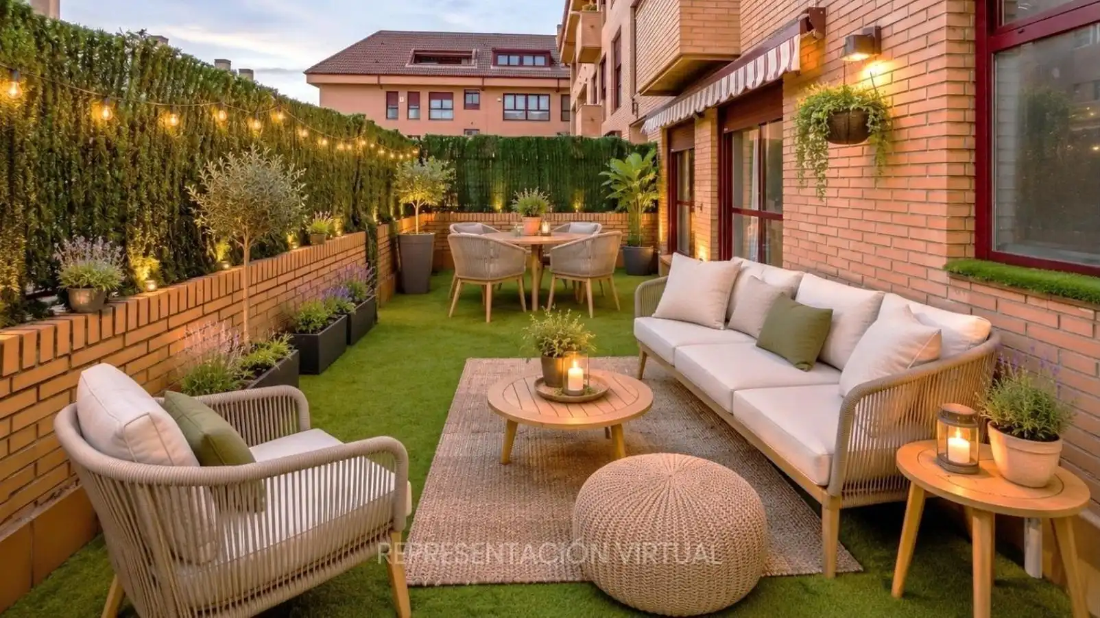 Terraza de Planta baja en venta en Las Rozas de Madrid con Aire acondicionado, Calefacción y Jardín privado