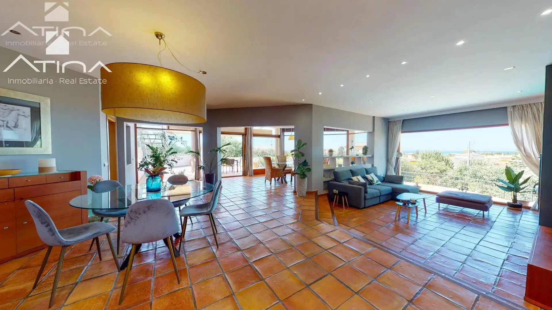 Living room of Houses for sale in Dénia  with Air Conditioner, Private garden and Terrace