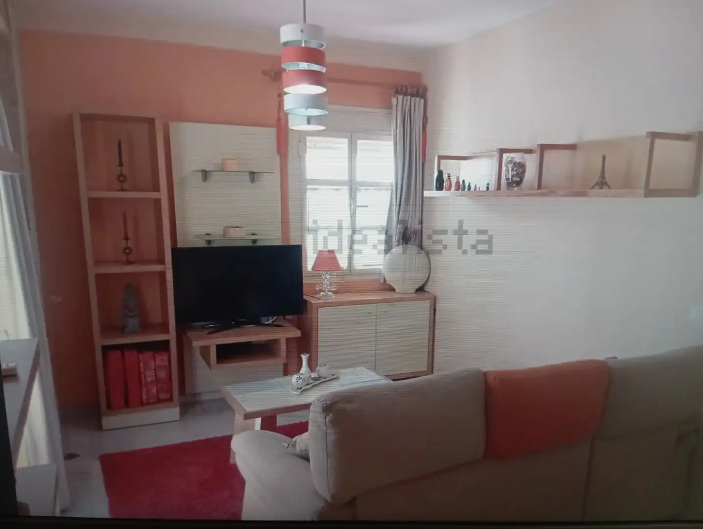 Wohnzimmer von Wohnung zur Miete in Sevilla mit Klimaanlage, Heizung und Möbliert