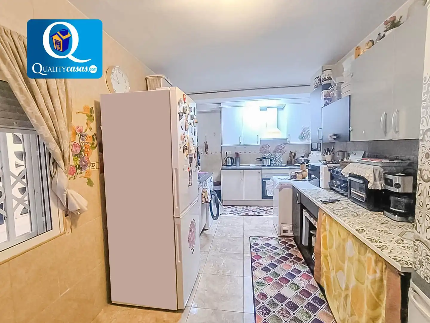 Cocina de Apartamento en venta en Alicante / Alacant con Aire acondicionado, Calefacción y Balcón