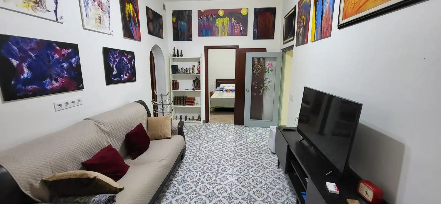 Sala de estar de Casa o chalet en venta en Sant Jaume d'Enveja con Aire acondicionado y Trastero
