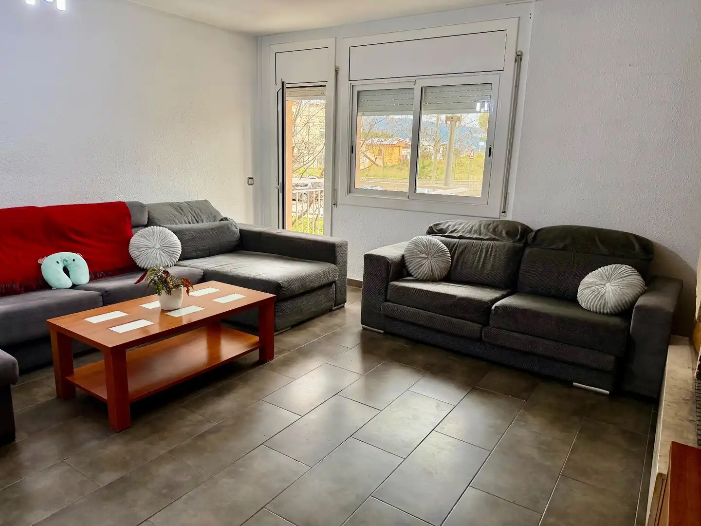 Sala de estar de Piso en venta en Mataró con Balcón