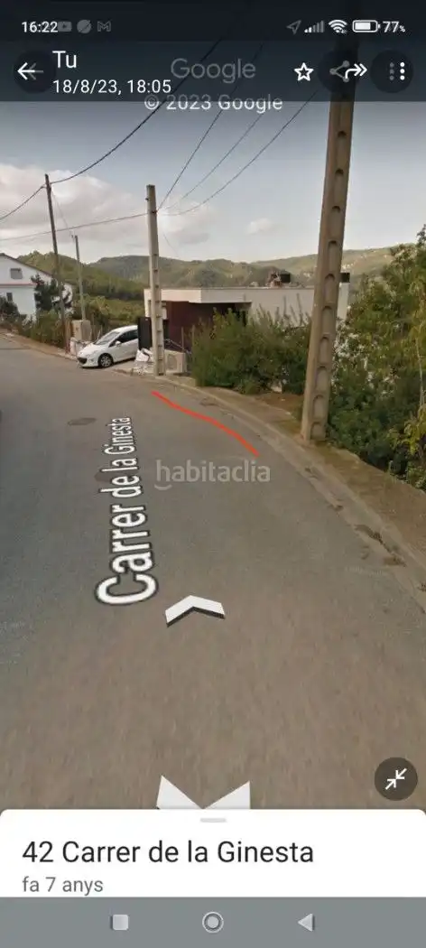Terreny residencial en venda a Carrer de la Ginesta 51