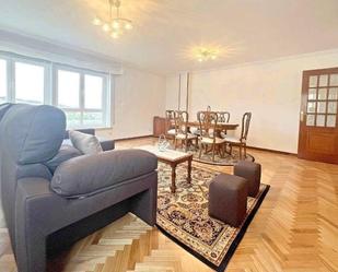 Living room of Flat to rent in A Coruña Capital   with Heating, Parquet flooring and Storage room