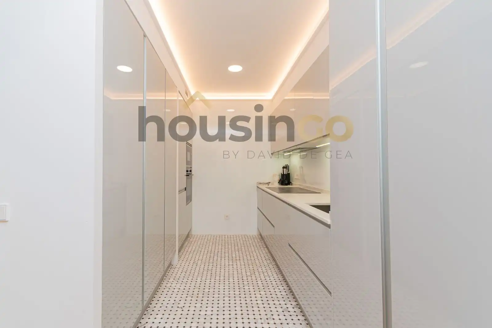 Küche von Wohnung zur Miete in Madrid mit Klimaanlage, Heizung und Abstellraum