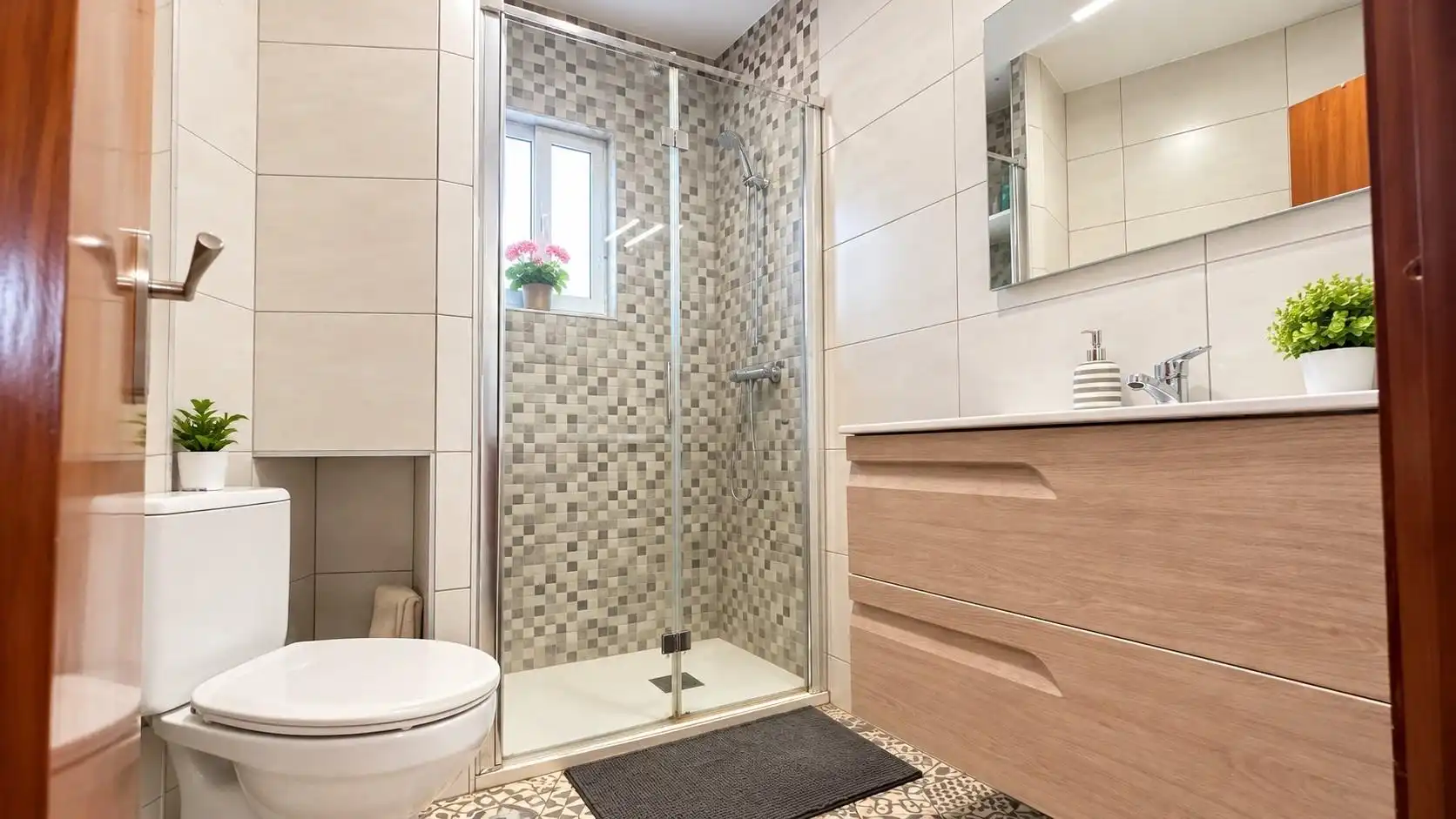 Badezimmer von Wohnungen zum Verkauf in Calera de León, Badajoz