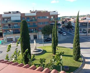 Exterior view of Single-family semi-detached for sale in Torredembarra  with Air Conditioner and Terrace