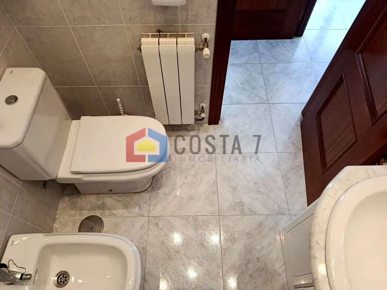 Bathroom of Flat for sale in Noja  with Heating, Terrace and Furnished