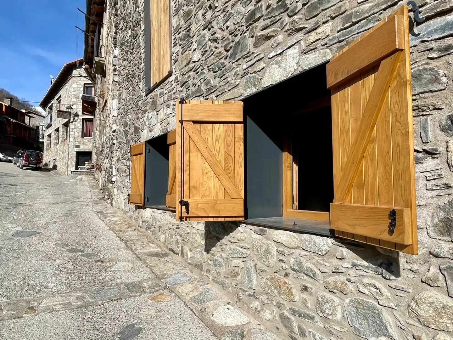 Vista exterior de Finca rústica en venta en Setcases con Calefacción, Parquet y Trastero