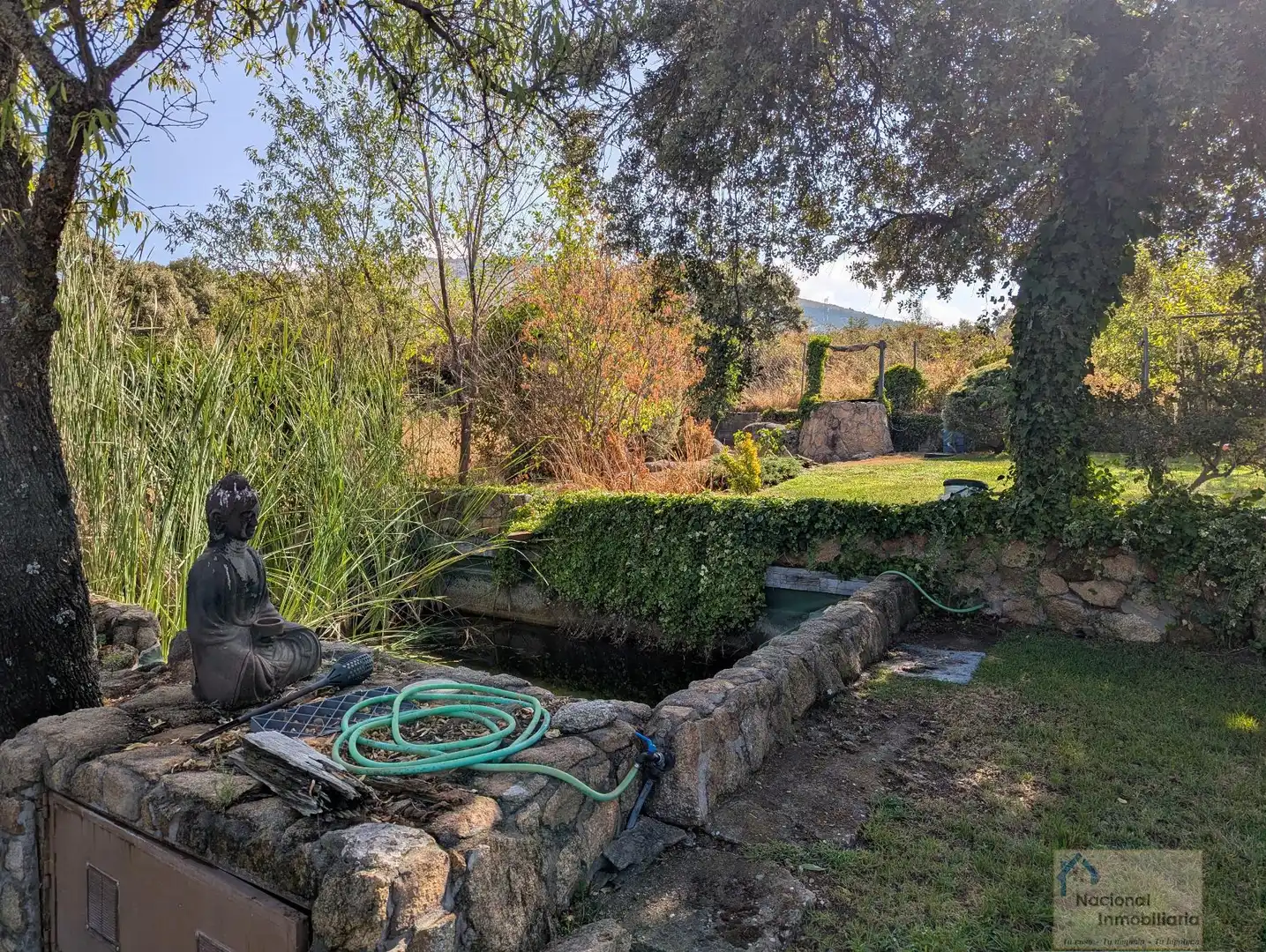 Garden of Houses for sale in El Espinar  with Air Conditioner, Heating and Storage room