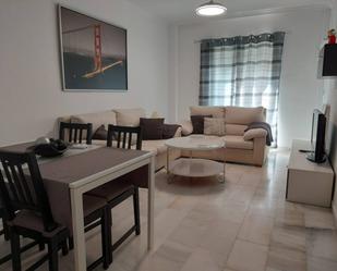 Sala d'estar de Apartament de lloguer en Jerez de la Frontera amb Aire condicionat, Terrassa i Moblat