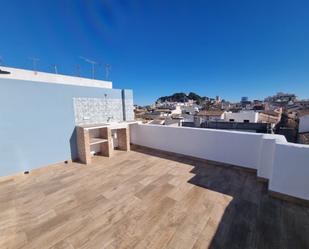 Terrace of Flat to rent in Dénia  with Air Conditioner, Heating and Oven