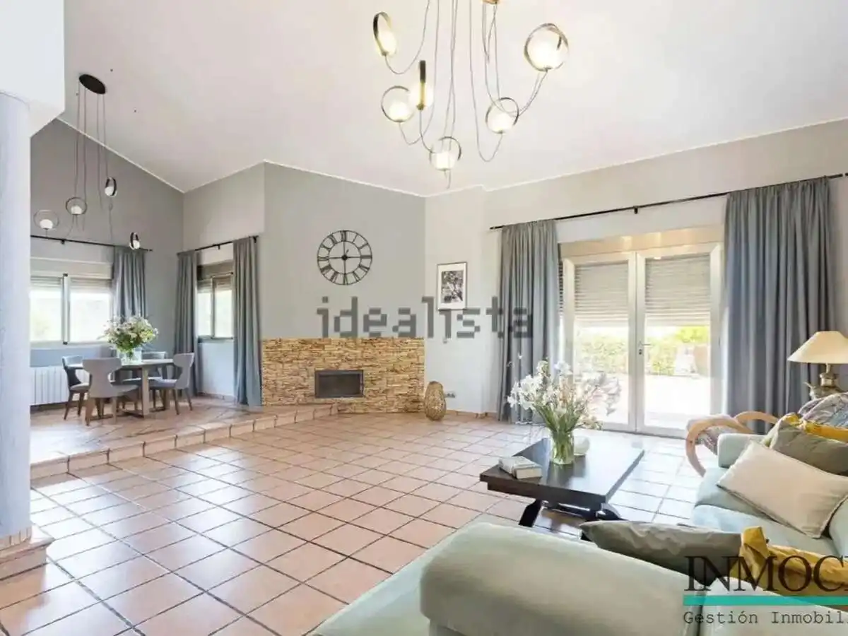 Sala d'estar de Casa o xalet en venda en Molina de Segura amb Jardí privat, Terrassa i Piscina