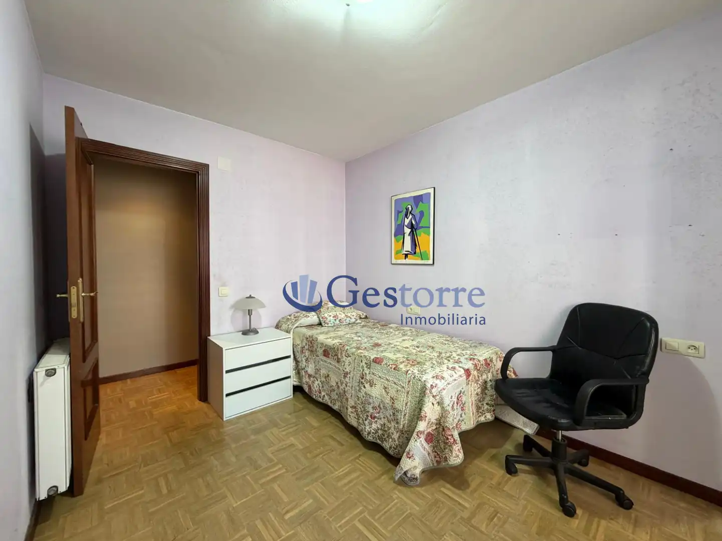 Bedroom of Flat for sale in Castrillón  with Heating, Terrace and Storage room