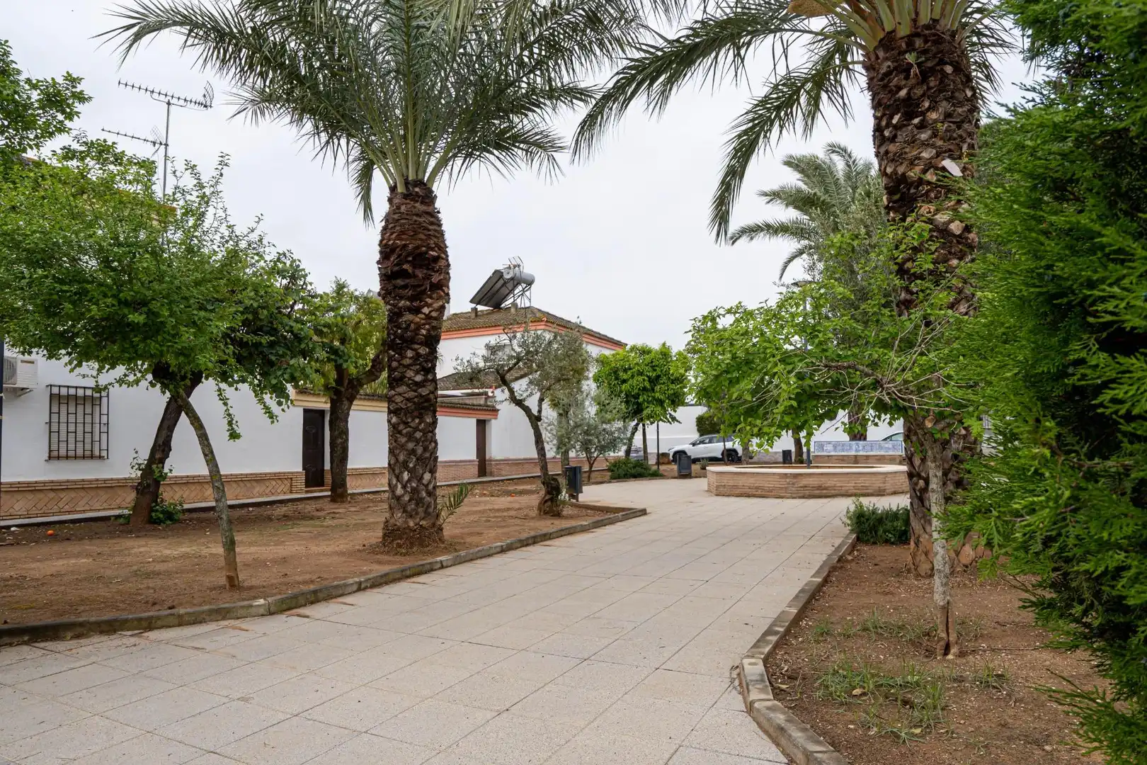 Vista exterior de Casa adosada en venda en Olivares amb Aire condicionat