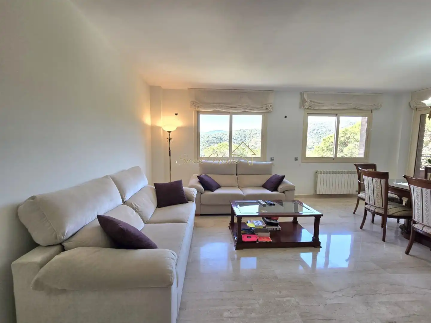 Sala de estar de Casa o chalet en venta en Cabrils con Aire acondicionado, Calefacción y Jardín privado
