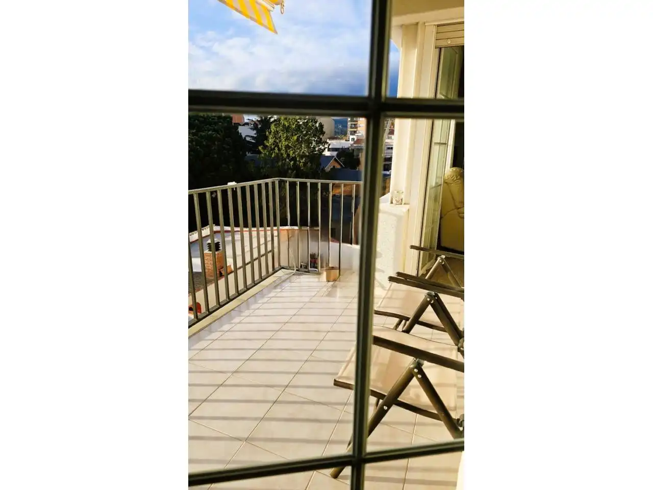 Balcony of Apartments for sale in Terrassa  with Air Conditioner, Heating and Terrace