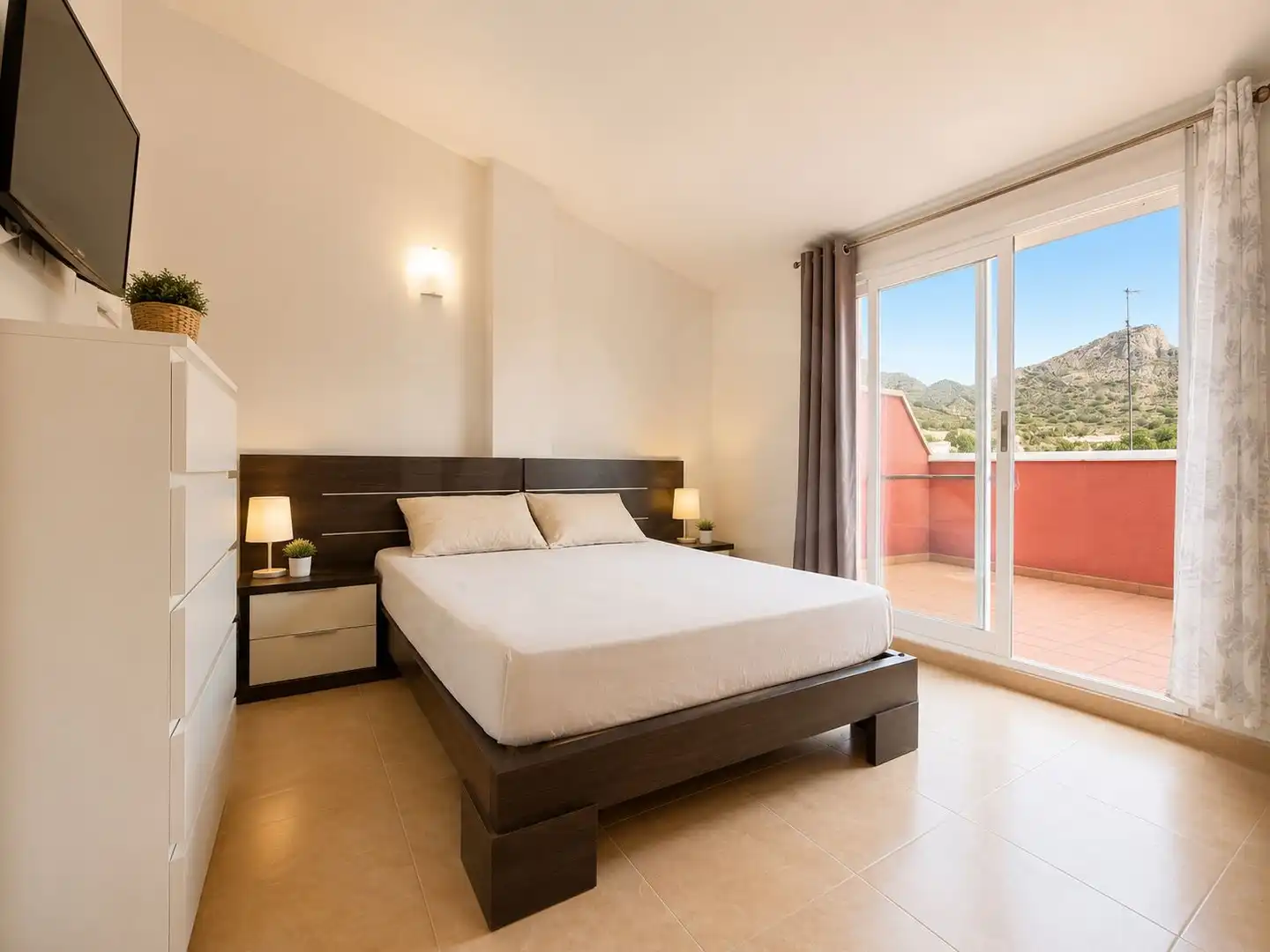 Schlafzimmer von Maisonette zum Verkauf in Murcia mit Klimaanlage, Heizung und Terrasse