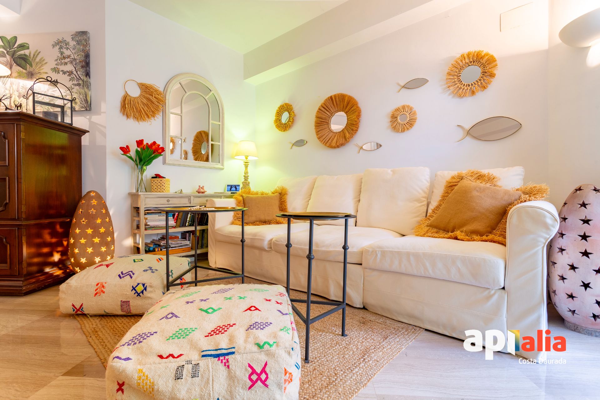 Living room of Planta baja for sale in Altafulla  with Air Conditioner, Heating and Terrace