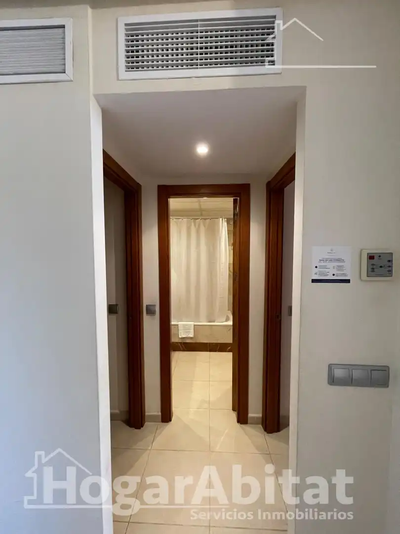 Bathroom of Flat for sale in Vera  with Air Conditioner, Private garden and Terrace