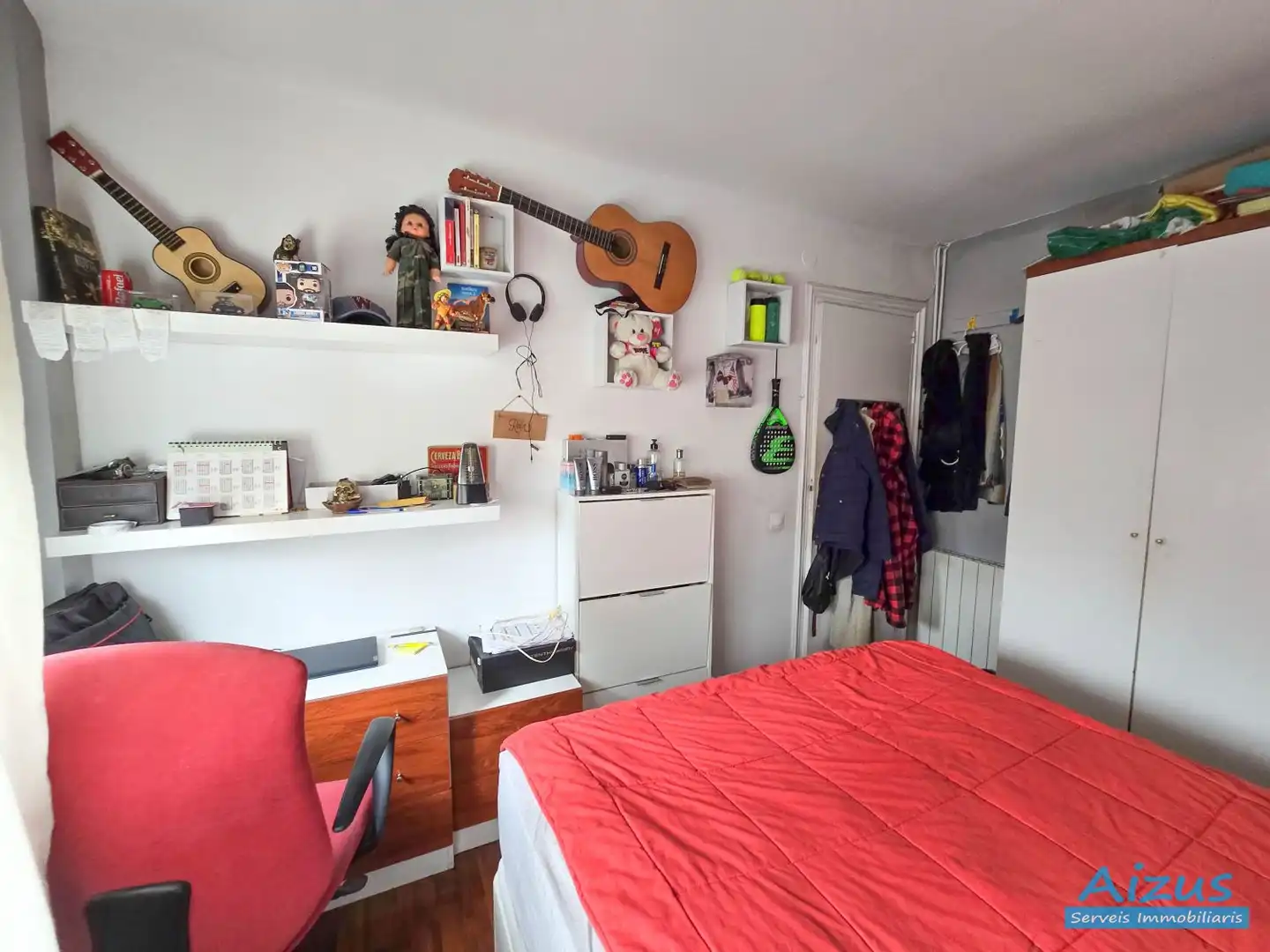 Schlafzimmer von Wohnung zum Verkauf in Ripollet mit Heizung und Ofen