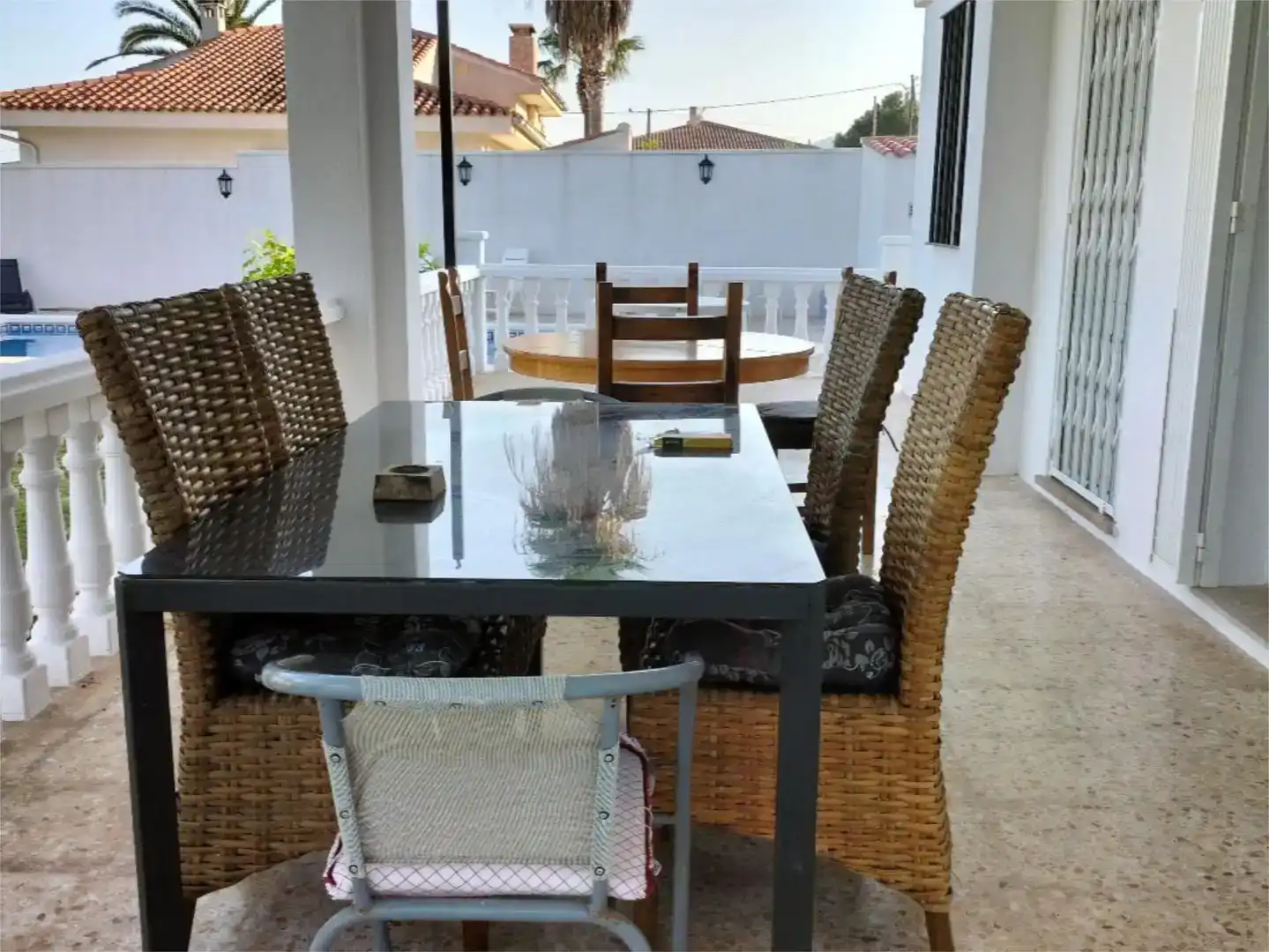 Terrassa de Casa o xalet en venda en Alcanar amb Aire condicionat i Piscina