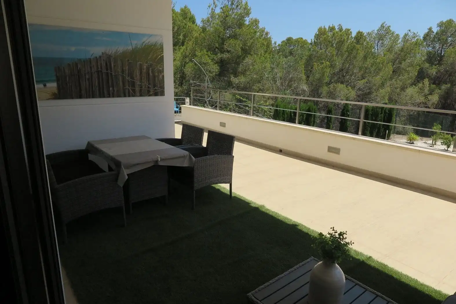Terraza de Casa o chalet en venta en Altea con Aire acondicionado, Calefacción y Jardín privado