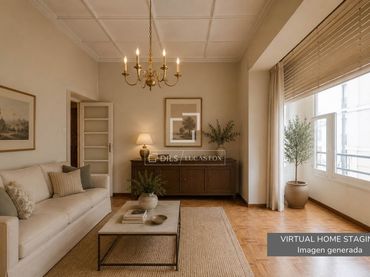 Piso con balcón en venta en L'Eixample