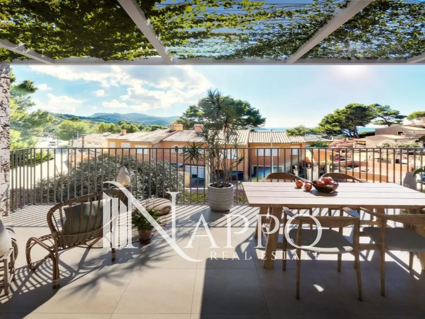 Terrace of Flat for sale in Andratx  with Air Conditioner, Heating and Terrace