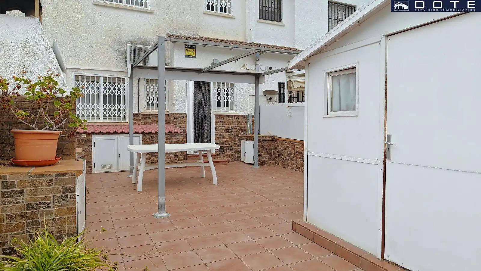 Terraza de Casa adosada en venta en Creixell con Terraza, Trastero y Alarma