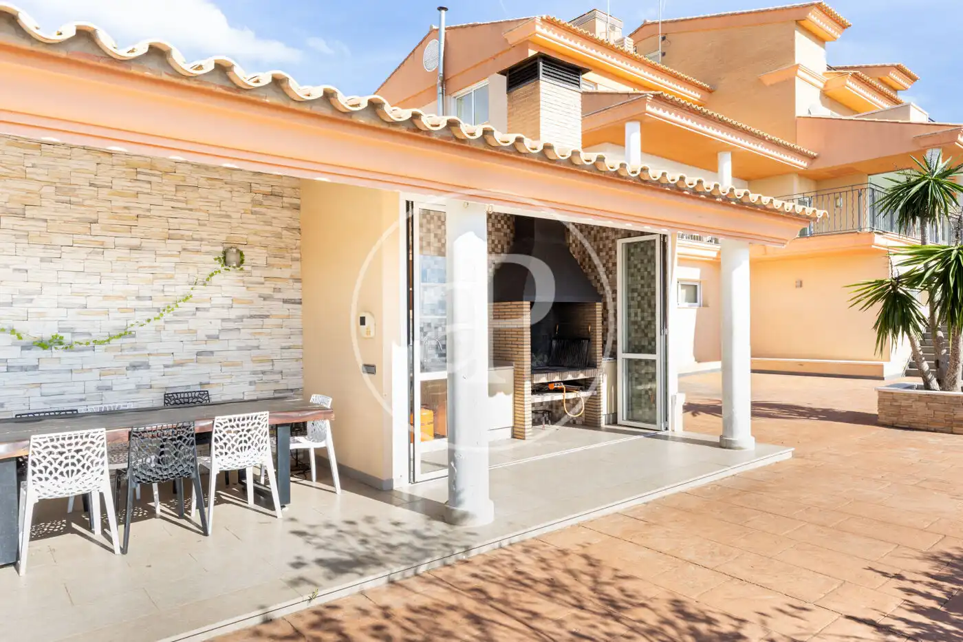 Terraza de Casa o chalet en venta en Torrent con Aire acondicionado, Calefacción y Jardín privado