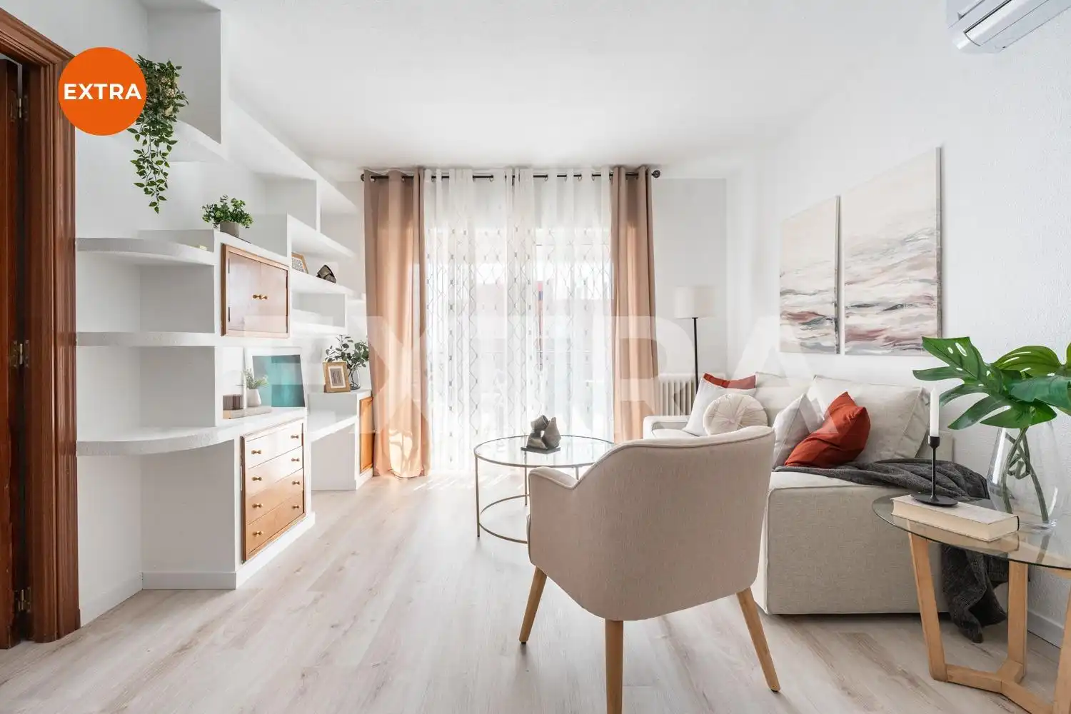 Sala de estar de Piso en venta en Hortaleza