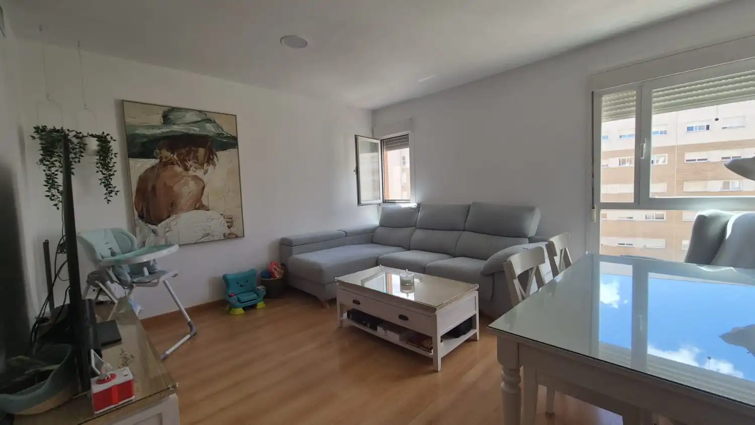 Sala de estar de Piso en venta en Badajoz con Aire acondicionado